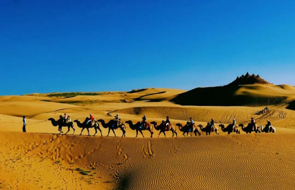 五月游5a级沙漠旅游景区响沙湾